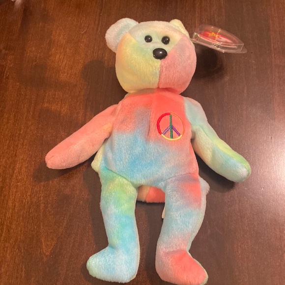Ty Other - Ty Beanie Baby Peace Bear